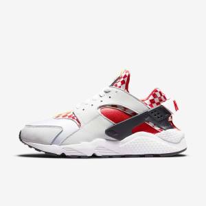 Nike Air Huarache Premium Liverpool F.C. Sneakers Heren Wit Geel Rood | NK507ALM