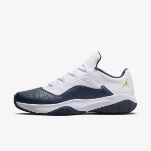 Nike Air Jordan 11 CMFT Low Jordan Schoenen Heren Wit Donkerblauw | NK436UCW