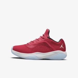 Nike Air Jordan 11 CMFT Low Older Jordan Schoenen Kinderen Rood Zwart Wit | NK310ZGF