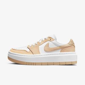 Nike Air Jordan 1 Elevate Low Sneakers Dames Wit Zwart | NK056TQU