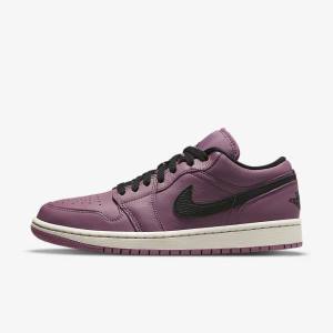 Nike Air Jordan 1 Low SE Jordan Schoenen Dames Lichtbeige Zwart | NK961TAM