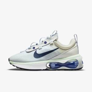 Nike Air Max 2021 Sneakers Dames Wit Groen Obsidian | NK583NBO