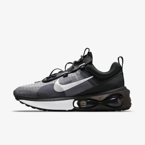 Nike Air Max 2021 Sneakers Heren Zwart Grijs Wit | NK690YSC