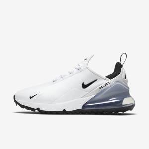 Nike Air Max 270 G Golfschoenen Dames Wit Platina Zwart | NK820SJH