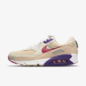 Nike Air Max 90 Sneakers Heren Roze | NK175LPJ