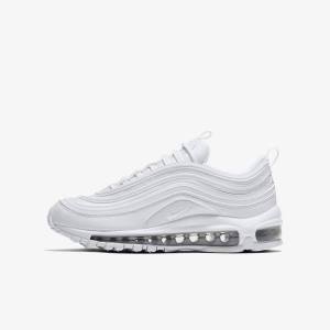 Nike Air Max 97 Older Sneakers Kinderen Wit Metal Zilver Wit | NK834CAZ