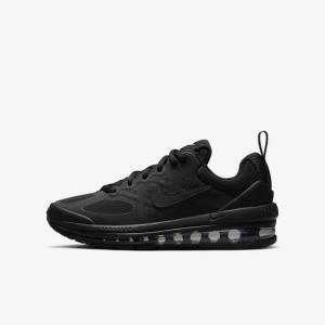 Nike Air Max Genome Older Wandelschoenen Kinderen Zwart Donkergrijs | NK872REL