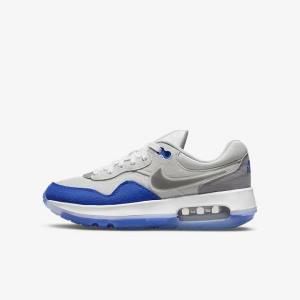 Nike Air Max Motif Older Sneakers Kinderen Koningsblauw Grijs Zwart | NK201DGH