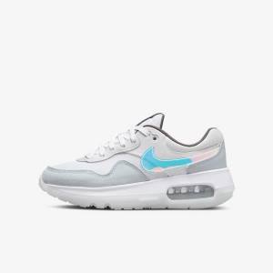 Nike Air Max Motif Older Sneakers Kinderen Wit Blauw Grijs | NK738HUG