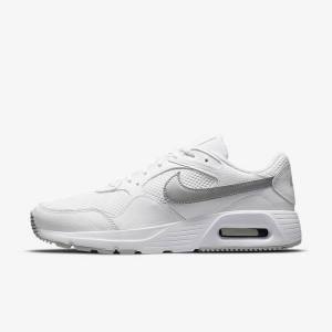 Nike Air Max SC Sneakers Dames Wit Platina Metal Platina | NK761UEW