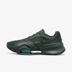 Nike Air Zoom SuperRep 3 HIIT Class Fitness Schoenen Heren Groen Turquoise Zwart Gekleurd | NK843PID