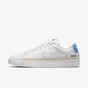 Nike Blazer Low X Sneakers Heren Wit Lichtblauw Wit | NK687MDK