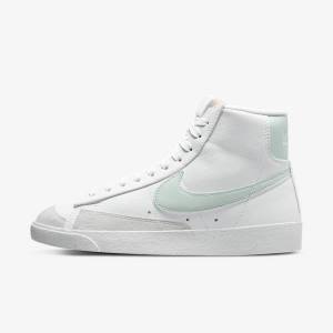 Nike Blazer Mid 77 Next Nature Sneakers Dames Wit Groen | NK819PAD