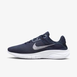 Nike Flex Experience Run 11 Next Nature Weg Hardloopschoenen Heren Donkerblauw Donkerobsidian Wit | NK903KSH