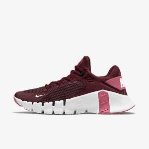 Nike Free Metcon 4 Fitness Schoenen Dames Roze Wit Geel | NK968BWG