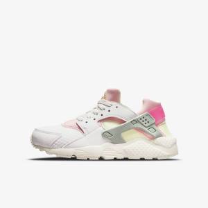 Nike Huarache Run Older Sneakers Kinderen Wit | NK182LUT