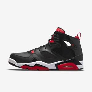 Nike Jordan Flight Club 91 Jordan Schoenen Heren Zwart Rood Wit | NK258JVA