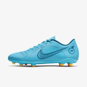 Nike Mercurial Vapor 14 Club MG Multi-Ground Voetbalschoenen Heren Blauw Oranje | NK140SAQ