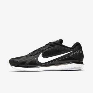 Nike NikeCourt Air Zoom Vapor Pro Hard-Court Tennisschoenen Heren Zwart Wit | NK819UZA