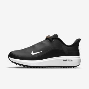 Nike React Ace Tour Golfschoenen Dames Zwart Metal Donkergrijs Wit | NK978QSO