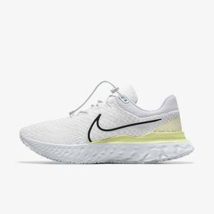 Nike React Infinity Run 3 By You Custom Weg Hardloopschoenen Heren Wit | NK327RWF