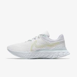 Nike React Infinity Run 3 By You Custom Weg Hardloopschoenen Dames Wit | NK918THP