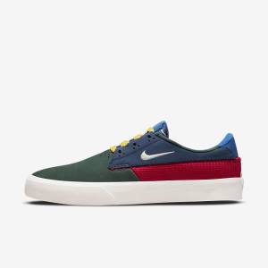 Nike SB Shane Skateschoenen Heren Groen Rood Donkerblauw | NK964SMZ