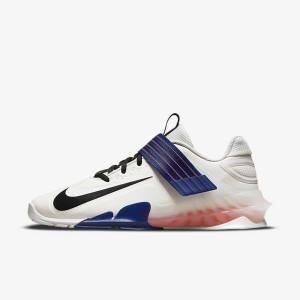 Nike Savaleos Weightlifting Fitness Schoenen Heren Koningsblauw Blauw Zwart | NK659FQE