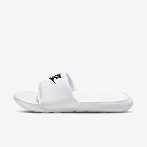 Nike Victori One Badslippers Dames Wit Zwart | NK542RJS