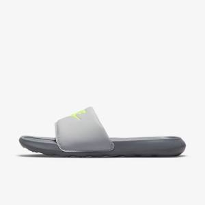 Nike Victori One Badslippers Heren Grijs | NK924JMN