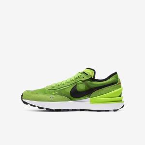 Nike Waffle One Older Sneakers Kinderen Groen Rood Zwart | NK716VTP