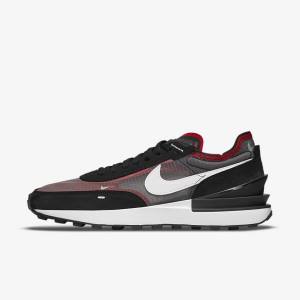 Nike Waffle One SE Sneakers Heren Zwart Rood Wit | NK870NOZ