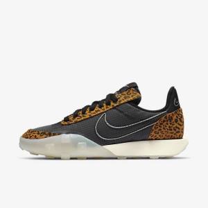 Nike Waffle Racer 2X Sneakers Dames Zwart | NK732PEL