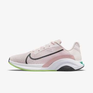 Nike ZoomX SuperRep Surge Endurance Class Fitness Schoenen Dames Lichtroze Groen Zwart | NK497JRL