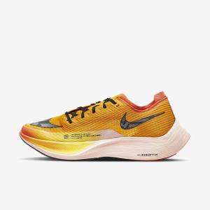 Nike ZoomX Vaporfly NEXT% 2 Ekiden Weg Race Hardloopschoenen Heren Wit Zwart Zwart | NK140NIG