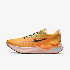 Nike Zoom Fly 4 Weg Hardloopschoenen Heren Zwart Blauw Wit | NK058WYA